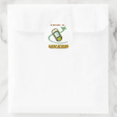 Geocaching Ronde Sticker (Tas)