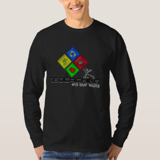 Geocaching Stickman Geocacher T Shirt en Gifts