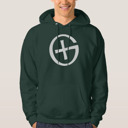 Geocaching Symbool Hoodie (Voorkant)