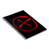 Geocaching Symbool Notitieboek (Rechterzijde)