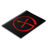 Geocaching Symbool Notitieboek (Linkerzijde)