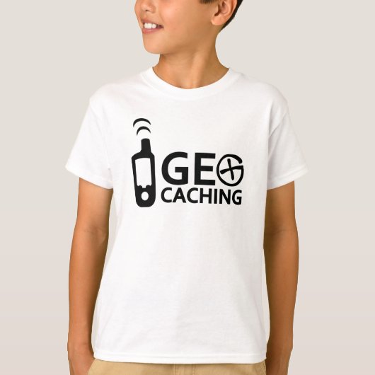 Geocaching T-shirt (Voorkant)