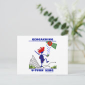 Geocaching U Drakkoning Briefkaart (Staand voorkant)