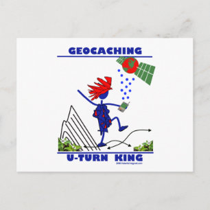 Geocaching U Drakkoning Briefkaart