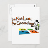 Geocahing Briefkaart (Voorkant / Achterkant)