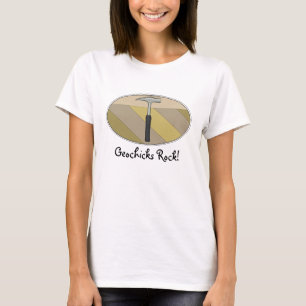 Geochicks Rock!- Geologie T-shirt