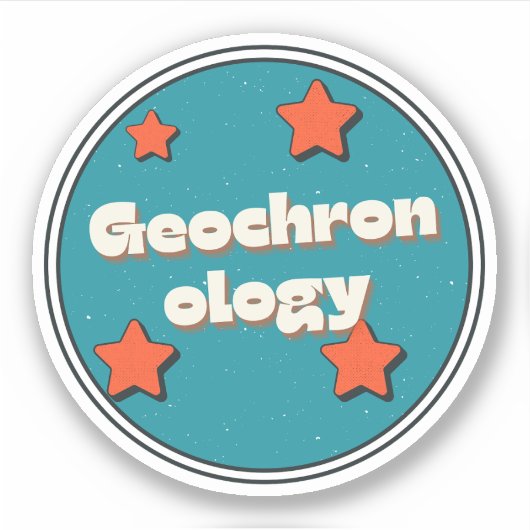 geochronologie sticker (Voorkant)