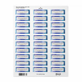 Geode Agaat Edelsteen Bruiloft Adresetiketten Etiket (Full Sheet)