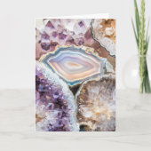Geode Crystal | Crystal Photo Card Kaart (Voorkant)