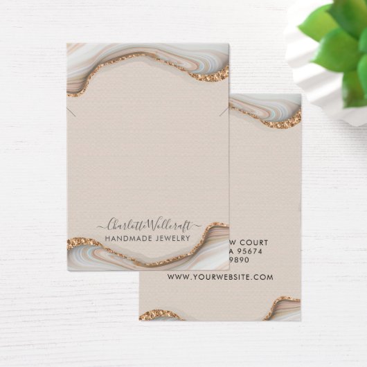 Géode d'agate rose pâle Elevant collier (Bureau)