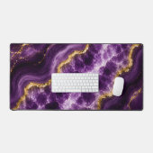 Géode de marbre d'améthyste de luxe (Clavier et souris)