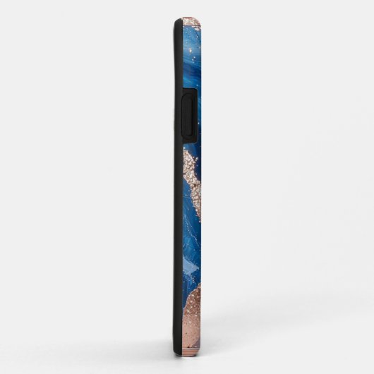 Geode Design met Rozen gouden accenten Case-Mate iPhone Case (Achterkant/rechts)