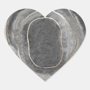 Geode Edelsteen Agaat Trouwgunst Stickers