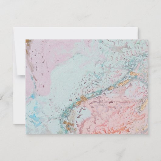 Geode Faire-part de mariage Suite (Dos)