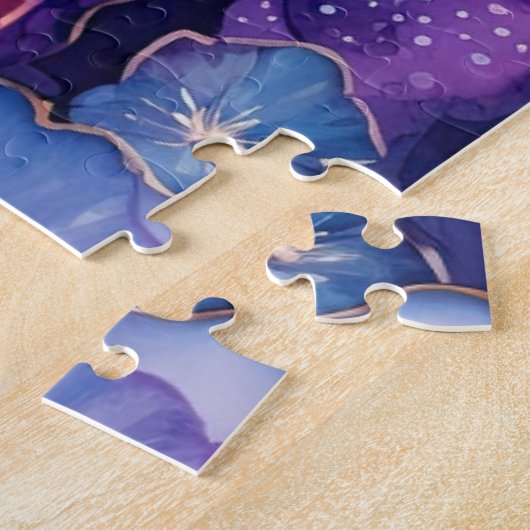 Géode Floral Puzzle (Côté)