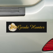 Geode Hunter Bumpersticker (Op auto)