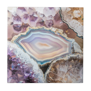 Geode Kristal  Kristal Foto Tegels Tegeltje