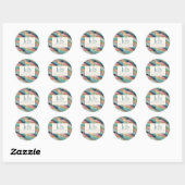 Geode Patroon Gemerkte Sieraden Stickers (Vel)
