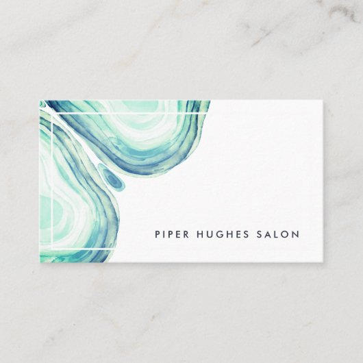 Géode Seaglass | Carte de rendez-vous (Devant)