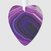 Géode violette à torsion tombante (devant)