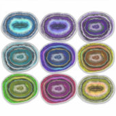 Geodes Collection Crystal Rocks Sticker (Voorkant)