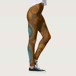 Geodes en Fossielen Leggings