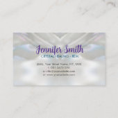 Geodes Lotus Chakra Petals Visitekaartje (Achterkant)