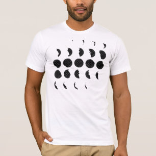 Geodesic Moon-fasen T-shirt
