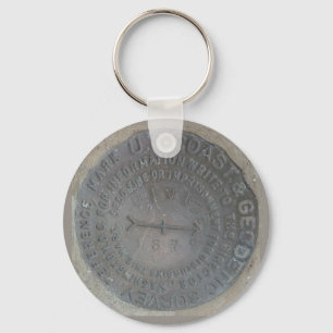 geodetisch-enquête-marker sleutelhanger