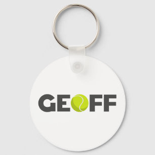 Geoff Tennis Sleutelhanger