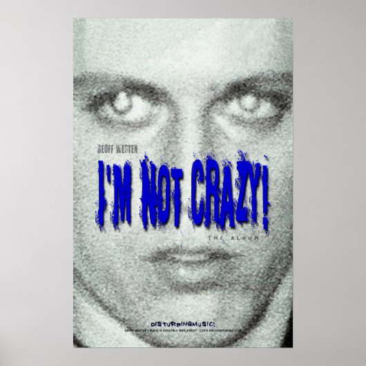 Geoff Westen's Mirror Eyes Poster (Voorkant)