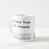 Geoffrey nom de table périodique mug (Devant gauche)