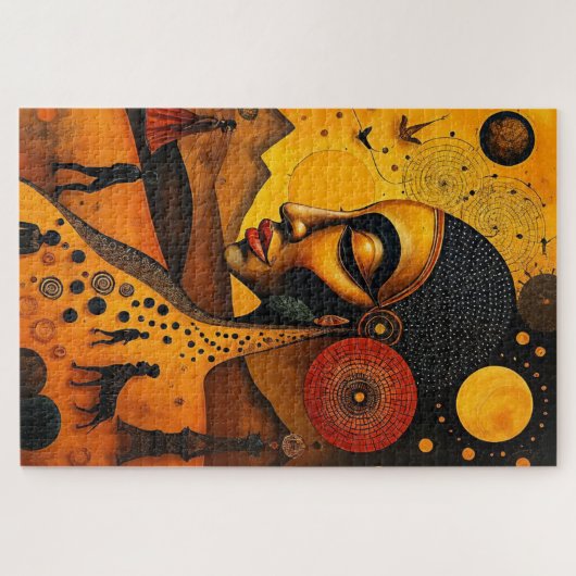 GeoFusion – Modern Shapes Puzzle (Horizontal)