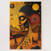 GeoFusion – Modern Shapes Puzzle Legpuzzel (Verticaal)