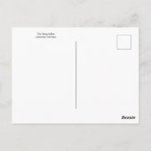 Geografe door het Briefkaart Johannes Vermeer (Achterkant)