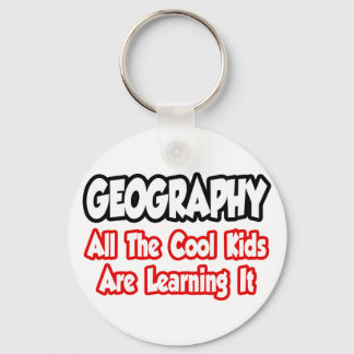 Geografie...alle Kinderen Sleutelhanger