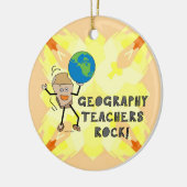 Geografie leraren Rock Keramisch Ornament (Links)