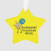 Geografie leraren Rock Ornament (achterkant)