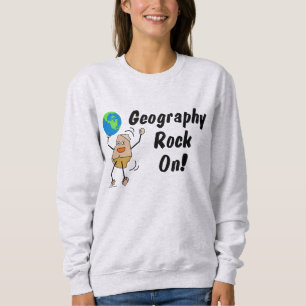Geografie Rock On Trui