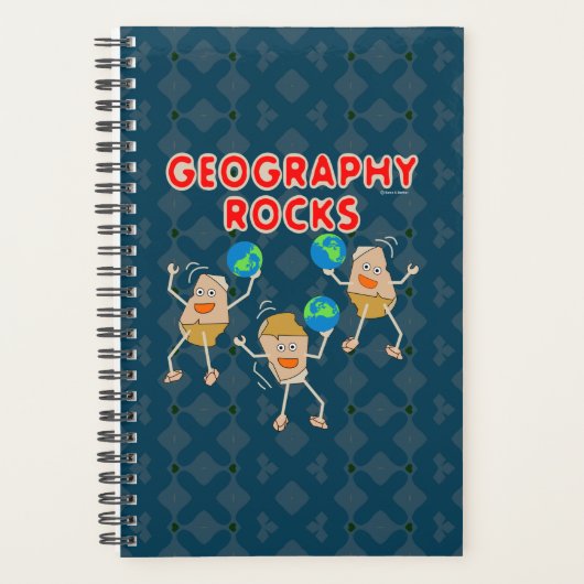 Geografie Rocks Planner (Voorkant)
