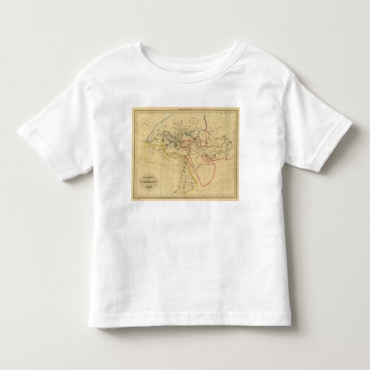 Geografie van Herodotus Kinder Shirts (Voorkant)