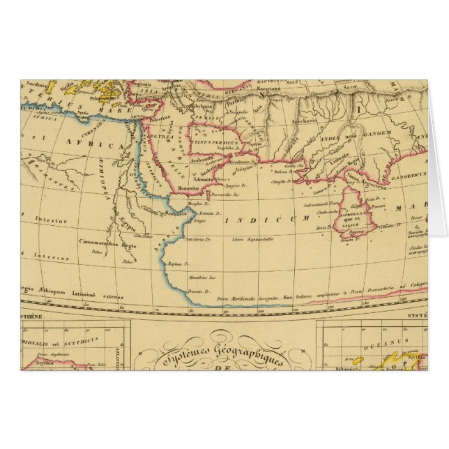 Geografie van Ptolemy (Voorkant Horizontaal)