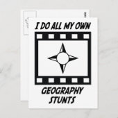 Geografische stompjes briefkaart (Voorkant / Achterkant)