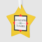 Géographie Bloc de couleurs de l'enseignant (devant)