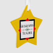 Géographie Bloc de couleurs de l'enseignant (devant)