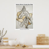 Géographie de Hungry Ghosts Album Poster (Cuisine)