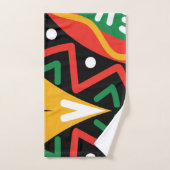 Géographie du Mois de l'histoire noire (Serviette à main)