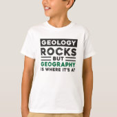Geography leraar Funny World Continents Gift Idea T-shirt (Voorkant)