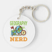 Geography Nerd Sleutelhanger (Achterkant)