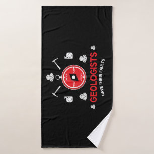 Geologen Funny Gifts for Geologists Geologie Badhanddoek